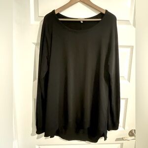 Mododoc Long Sleeve Top Black Size L